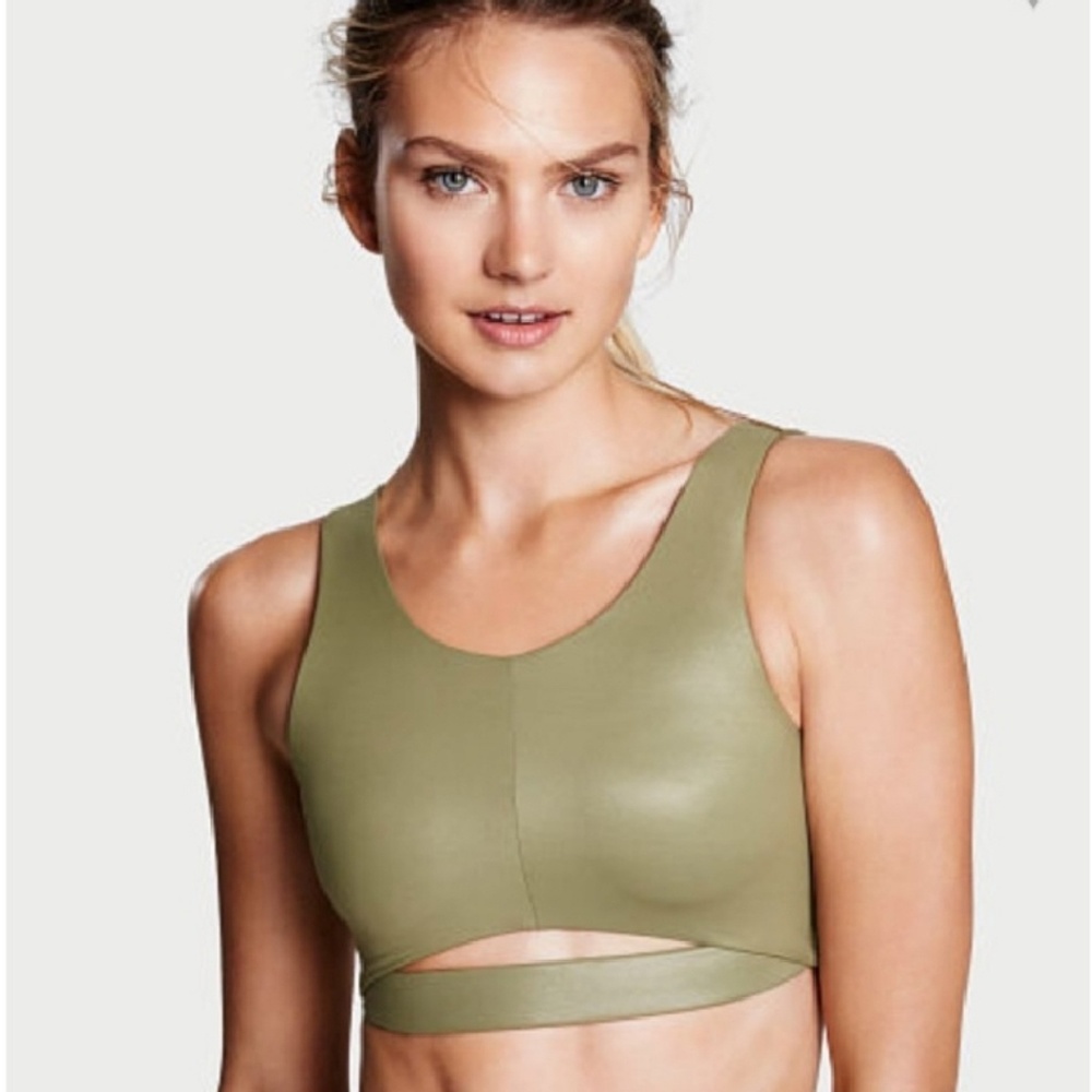 Victoria's Secret Olive Green Sports Bra